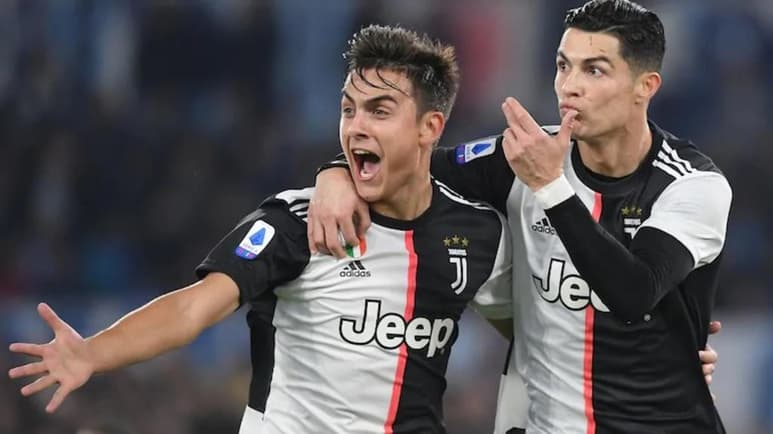 Paulo Dybala y Cristiano Ronaldo, sacaron de apuros al Juventus dándole la victoria frente al Genoa (ESPECIAL)