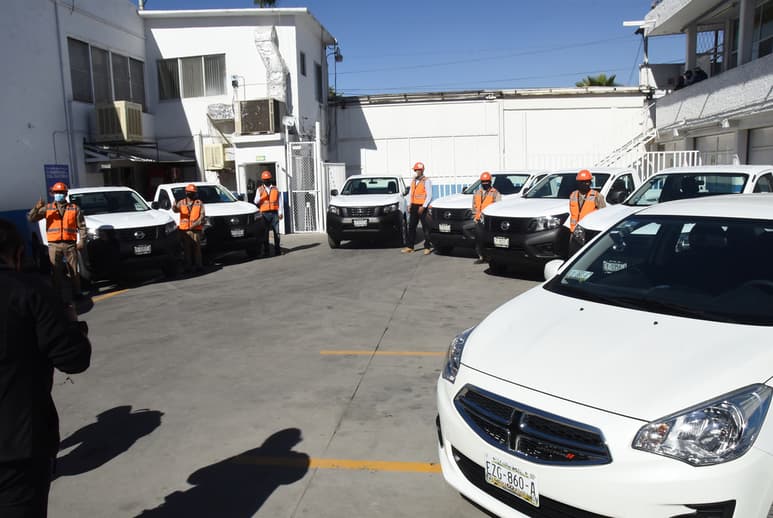Se trata de siete camionetas y un automóvil que ya están circulando por los distintos sectores. (JESÚS GALINDO)
