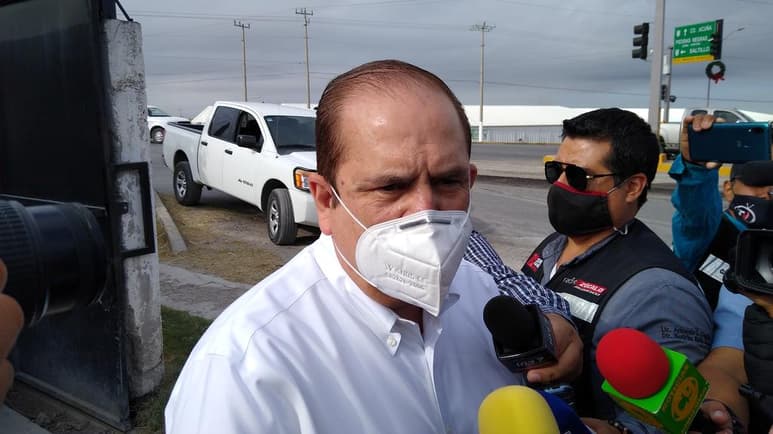 Claudio Mario Bres Garza, presidente municipal de Piedras Negras. (ARCHIVO)