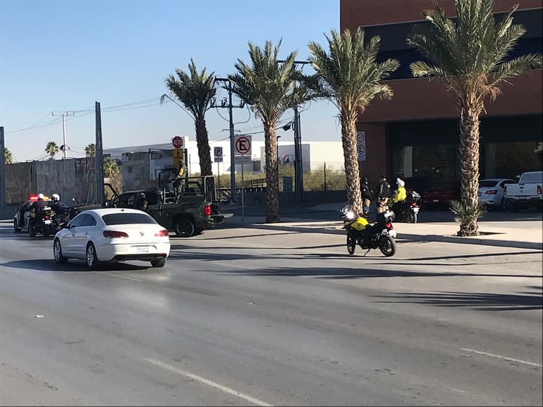 Agentes de Tránsito fueron agredidos a balazos durante un operativo vial.