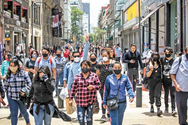 Extrapolando los resultados de las primeras 7,098 muestras se desprende que 25% de los mexicanos ya se ha infectado con el virus. (AGENCIAS)