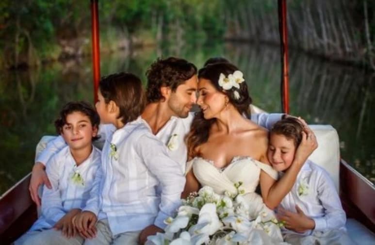 Desde que contrajo matrimonio en 2010 con Forrest Kolb, la cantante Patricia Manterola y su pareja se prometieron que cuando cumplieran diez años harían otra celebración igual en ese mismo lugar y con sus hijos. (Especial)