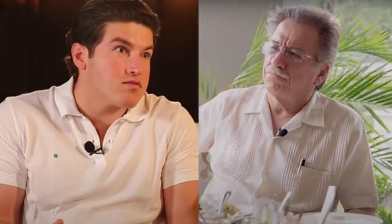 Orlando García, padre de Samuel, habló en un video sobre el trabajo que su hijo realizaba durante su adolescencia y sobre los juegos de golf (CAPTURA)
