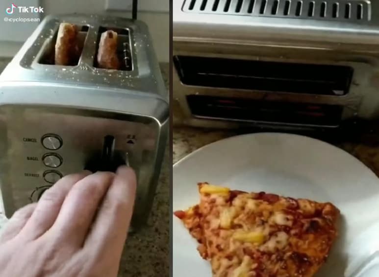 La piña en su pizza, que la haría sabor ‘hawaiana’, también generó polémica. (INTERNET)