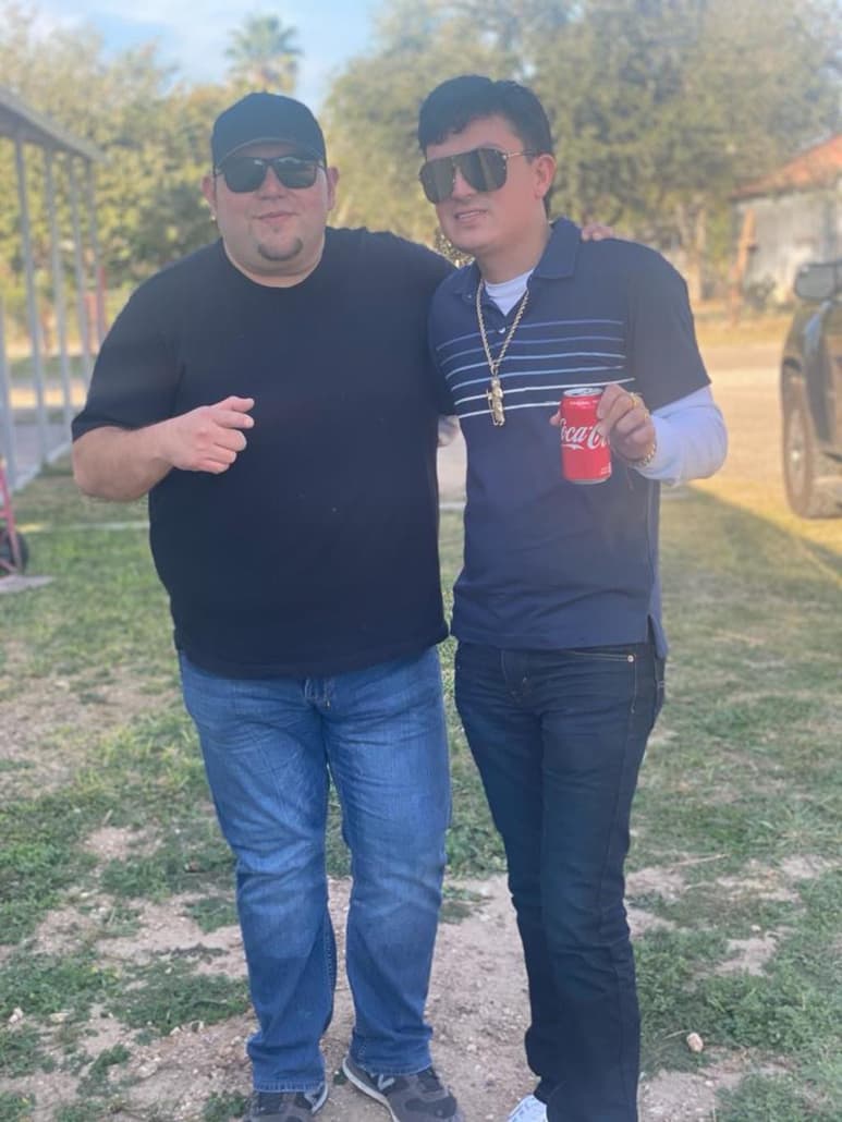 Encuentro. Imanol Quezada y Óscar Iván Treviño se reunieron hace unos días en Estados Unidos.