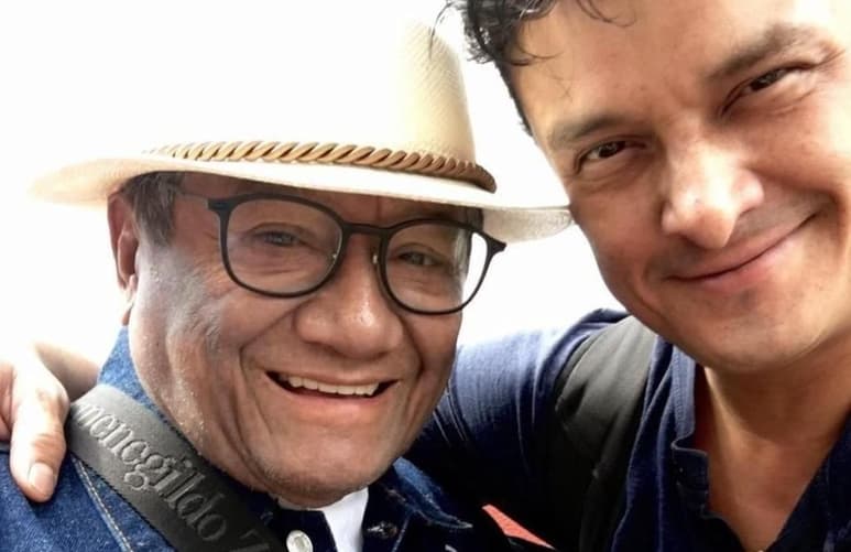 Tras el fallecimiento de Armando Manzanero por COVID este lunes, su hijo Juan Pablo ha tenido que despedir a su padre con profundo dolor. (ESPECIAL)