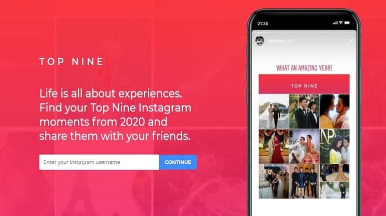 Desde 2016 el Top Nine se convirtió en una tendencia en Instagram para finales de año (ESPECIAL) 