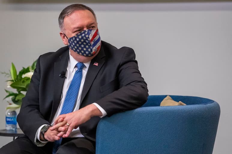 Mike Pompeo tachó este jueves a China de 'dictadura frágil'.