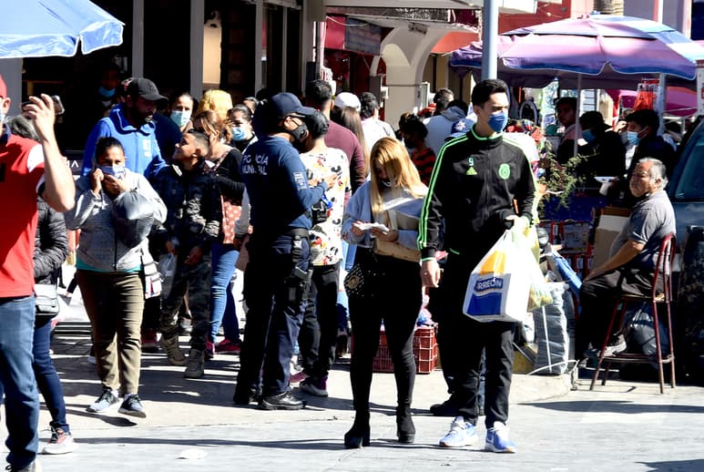 En las últimas dos semanas de diciembre se registró una alta movilidad en La Laguna debido a las fiestas de Navidad y Año Nuevo. (EL SIGLO DE TORREÓN)