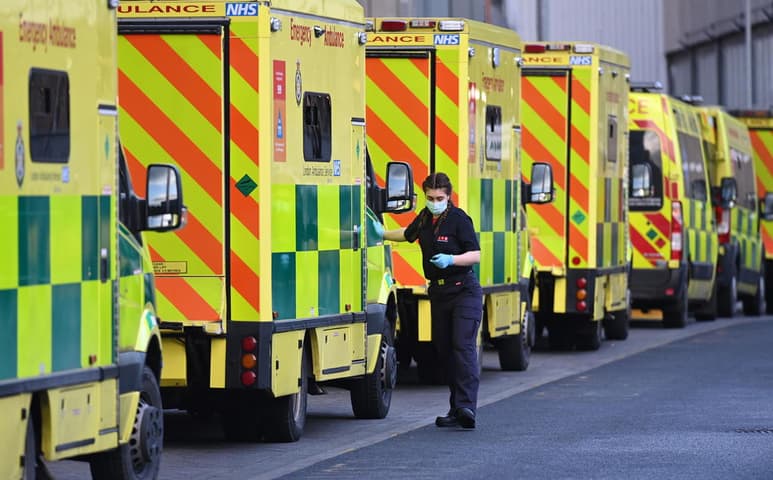El Reino Unido sumó 58,784 nuevos contagios por COVID-19 en las últimas 24 horas, un nuevo récord de infecciones diarias, según los datos revelados este lunes por el ministerio británico de Sanidad. (EFE)