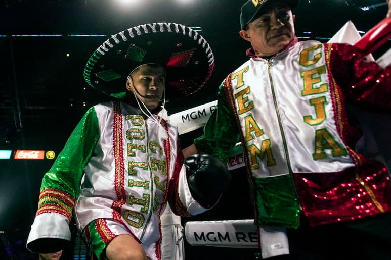 En su última pelea en el 2019, Ceja empató su pelea de campeonato tras 12 rounds frente a Brandon Figueroa, aunque falló en el pesaje. (EFE)