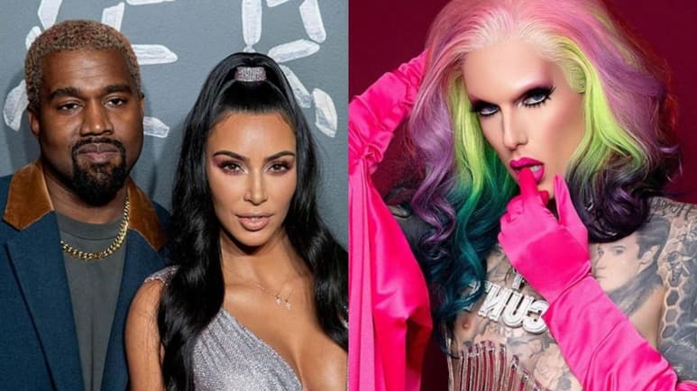 Aseguran que Kanye West le fue infiel a Kim Kardashian con Jeffree Star. (ESPECIAL)