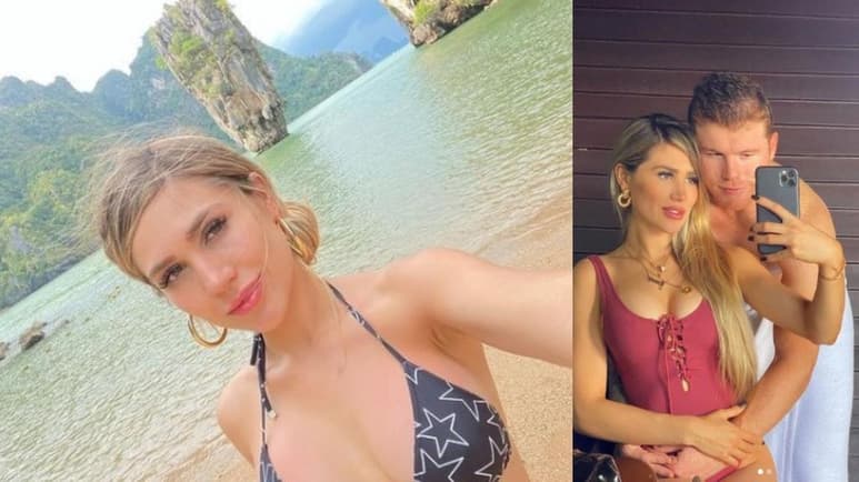 Fernanda Gómez, pareja del boxeador mexicano Saúl ‘Canelo’ Álvarez, también aprovecha para mostrar su esbelta figura y deleitar a sus seguidores. (ESPECIAL)