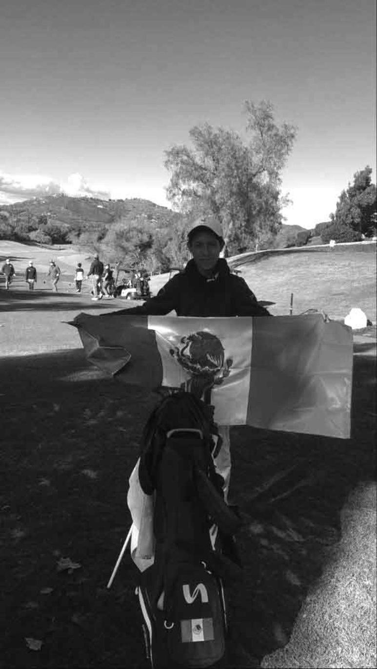 Tras su destacada actuación en el torneo internacional en California, el juvenil golfista lagunero, espera un año muy fructífero. (Archivo)