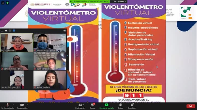 En municipios que tienen una declaratoria de Alerta de violencia de género contra las mujeres se implementaron acciones para cumplir con la medida de prevención número siete, (de dicha Alerta), que establece 'el impulso de una estrategia cultural de no violencia contra las mujeres en el sector educativo público y privado'. (EL SIGLO DE TORREÓN)