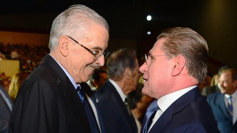 El gobernador José Rosas Aispuro Torres lamentó el fallecimiento del exgobernador Ángel Sergio Guerrero Mier. (CORTESÍA) 