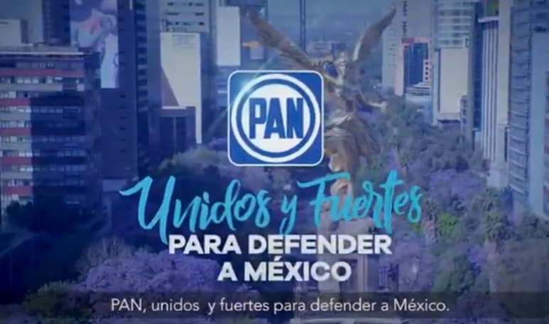 La resolución responde a una queja de Morena en el sentido de que el spot del PAN constituye uso indebido de la pauta, actos anticipados de campaña y desalienta la simpatía del electorado hacia Morena y al gobierno federal. (ESPECIAL)