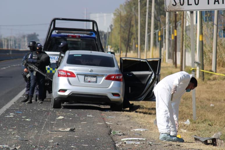 Al menos nueve personas muertas, entre ellas un policía estatal, dejó el enfrentamiento entre civiles armados y fuerzas de seguridad pública en el municipio de Villagrán, en el estado mexicano de Guanajuato (centro), informaron este lunes la autoridades. (EFE)