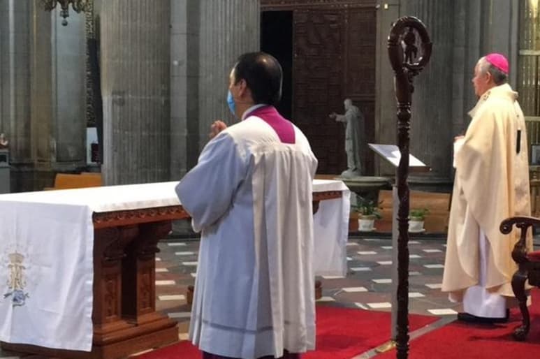 En la ciudad de Durango 12 sacerdotes se han contagiado del virus y solo uno ha fallecido. (EL SIGLO DE TORREÓN)