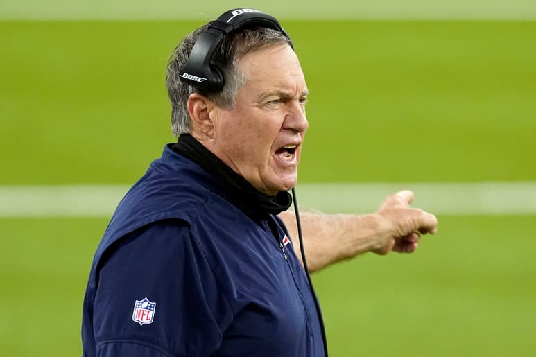 Bill Belichick, coach de los Patriotas, declinó la invitación de Donald Trump para recibir la Medalla Presidencial de la Libertad. (AP)