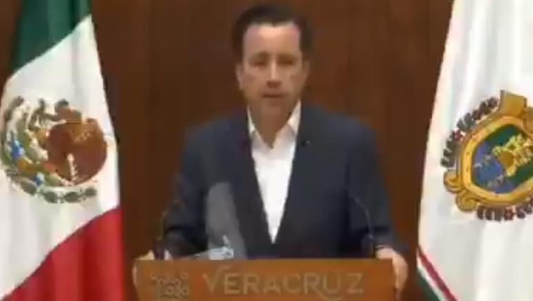 Las palabras del gobernador de Veracruz trascendieron en redes sociales (CAPTURA)