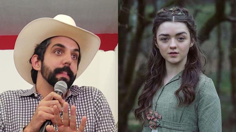Antonio Attolini, quien busca ser candidato a diputado federal del distrito V de Torreón, provocó las reacciones en redes sociales luego de que los usuarios se percataron de que uno de sus slogans está inspirado en la serie Game of Thrones. (ESPECIAL)