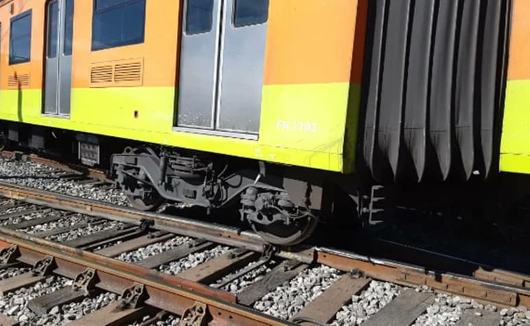El Metro señaló que no hubo afectación alguna a los usuarios o al servicio y circulación de trenes. (ESPECIAL)