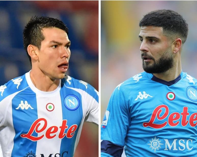 Mucho se habló que cuando llegó al Napoli el Chucky Hirving Lozano no fue bien recibido por el equipo, principalmente por el capitán Lorenzo Insigne. (ESPECIAL)