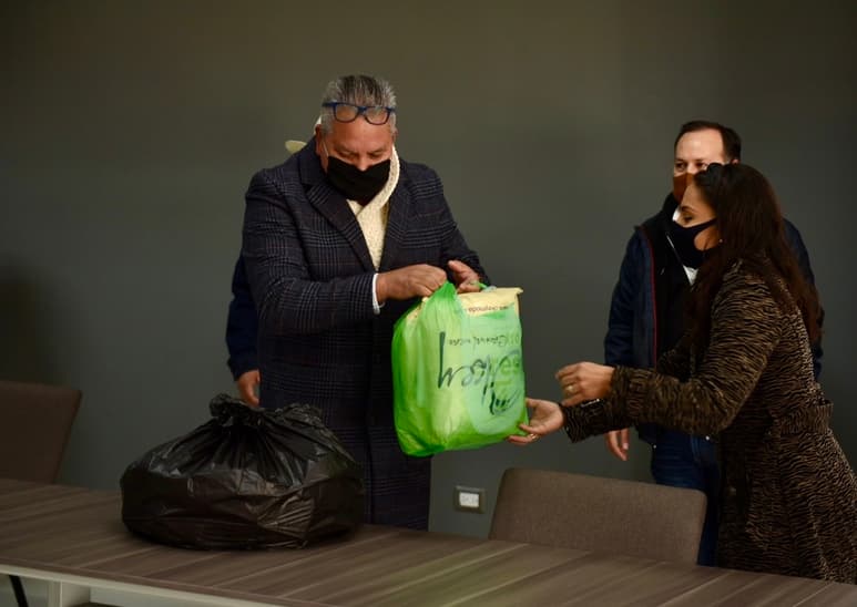 Ayer se entregaron insumos y medicamentos a 14 comunidades del municipio de Matamoros. (ÉRICK SOTOMAYOR)