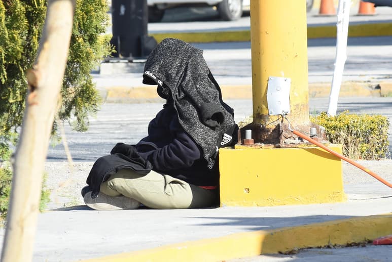 Se registraron temperaturas menores a los cero grados.