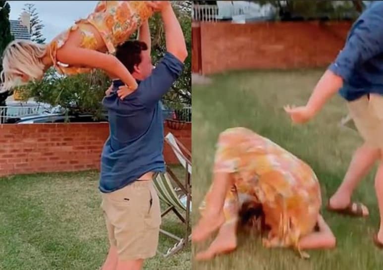 Una joven maestra de baile fue considerada 'afortunada de seguir con vida' por los médicos luego de que intentara recrear escena de 'Dirty Dancing' bajo los efectos del alcohol. (Especial)