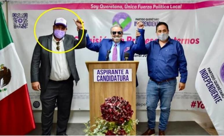 El hijo de 'Kiko' también buscará contender en las elecciones del 6 de junio, informó María Concepción Herrera, presidenta del partido Querétaro Independiente. (ESPECIAL)