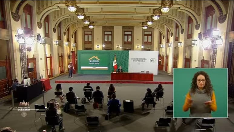 Las autoridades federales de Salud ofrecieron la conferencia de prensa diaria para informar a la población sobre la pandemia de la enfermedad COVID-19, causada por el coronavirus SARS-CoV-2, en México. (ESPECIAL)