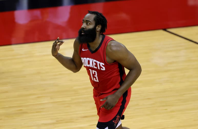James Harden se unirá a Kevin Durant y Kyrie Irving, en la temible ofensiva de los Nets de Brooklyn. (AP)
