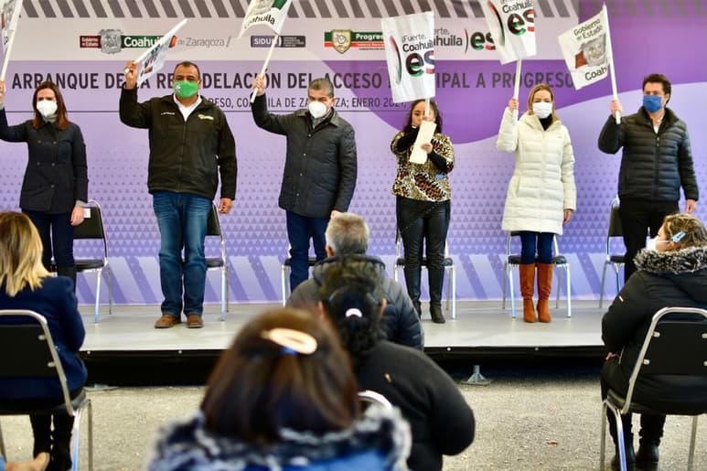 El mandatario estatal realizó una gira por la zona Carbonífera.