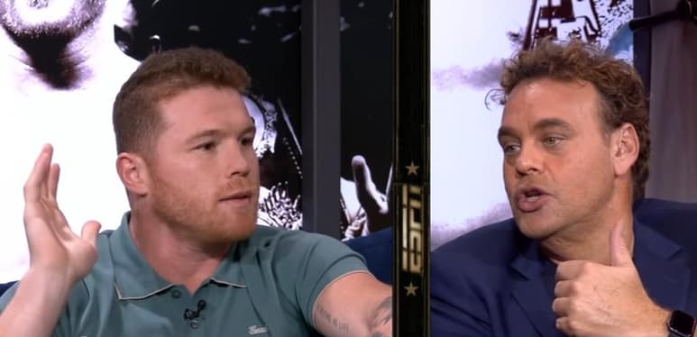Los periodistas, José Ramón Fernández y David Faitelson se 'engancharon' en redes sociales por culpa del boxeador mexicano, Saúl Álvarez. (ESPECIAL)