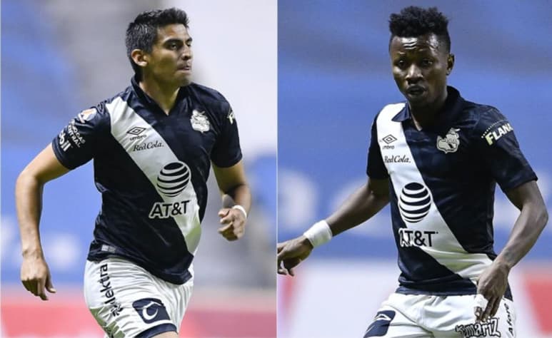En el Puebla confían del nuevo proyecto, encabezado por el joven entrenador Nicolás Larcamón. Los refuerzos de La Franja, Guillermo Martínez y Clifford Aboagye, aseguraron que la idea es formar a un conjunto competitivo y con intenciones de sorprender en el Guardianes 2021. (ESPECIAL)