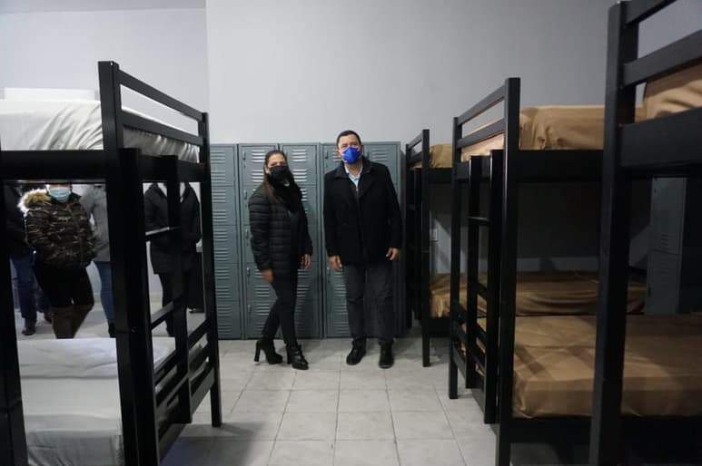 En Matamoros se llevó a cabo la entrega de las instalaciones del área de dormitorios y del comedor para elementos de la Dirección de Seguridad Pública Municipal. (EL SIGLO DE TORREÓN)
