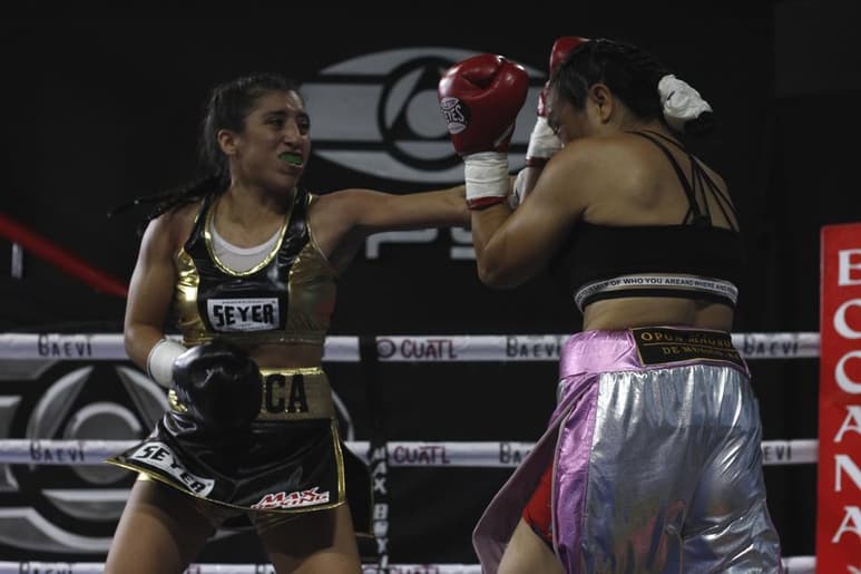 Proveniente de una familia dedicada al boxeo, Jessica Basulto figura como la apuesta femenil en el terreno profesional de este deporte. (ESPECIAL)