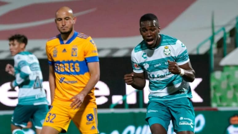 Tras la victoria ante los Tigres de la UANL, Félix Torres compartió la seguridad con la que ha trabajado el equipo luego de hacer una buena pretemporada y asegurar los primeros puntos del torneo en el Estadio Corona. (CLUB SANTOS)