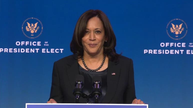 La vicepresidenta electa de Estados Unidos, la demócrata Kamala Harris, dimitió este lunes formalmente de su puesto como senadora de la Cámara Alta del país, donde ha ejercido durante los últimos cuatro años. (ARCHIVO)