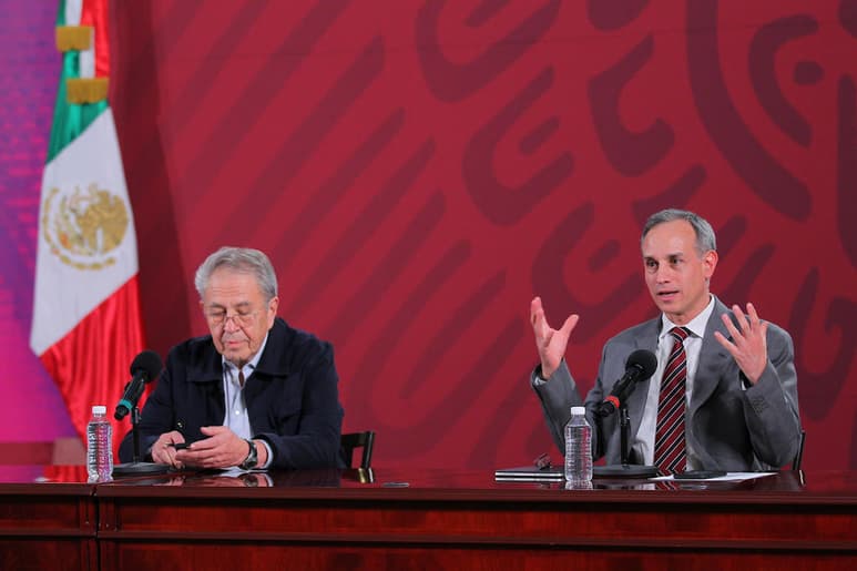 Legisladores de Morena y aliados en la Segunda Comisión de la Comisión Permanente del Congreso de la Unión, impidieron que los secretarios de Hacienda, Arturo Herrera; de Salud, Jorge Alcocer y el subsecretario de Prevención y Promoción de la Salud, Hugo López-Gatell acudieran al Poder Legislativo a rendir un informe detallado sobre la estrategia para contener la pandemia provocada por el COVID-19 y el por qué se está vacunando a los 'servidores de la nación' y no al personal médico. (ARCHIVO)
