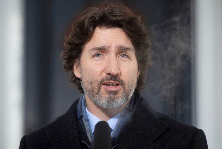 El primer ministro de Canadá, Justin Trudeau, felicitó este miércoles a Joe Biden, después de asumir la presidencia de Estados Unidos y afirmó que los dos países seguirán luchando unidos contra la pandemia de COVID-19. (AGENCIAS / EFE)