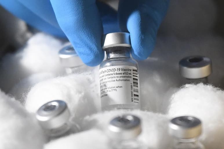 La Organización Mundial de la Salud y las farmacéuticas Pfizer y BioNTech anunciaron hoy un acuerdo para distribuir 40 millones de dosis de la vacuna anticovid de ambas firmas a través de la plataforma COVAX, creada por la OMS para distribuir esos productos en el mundo pensando en los países pobres. (ARCHIVO)