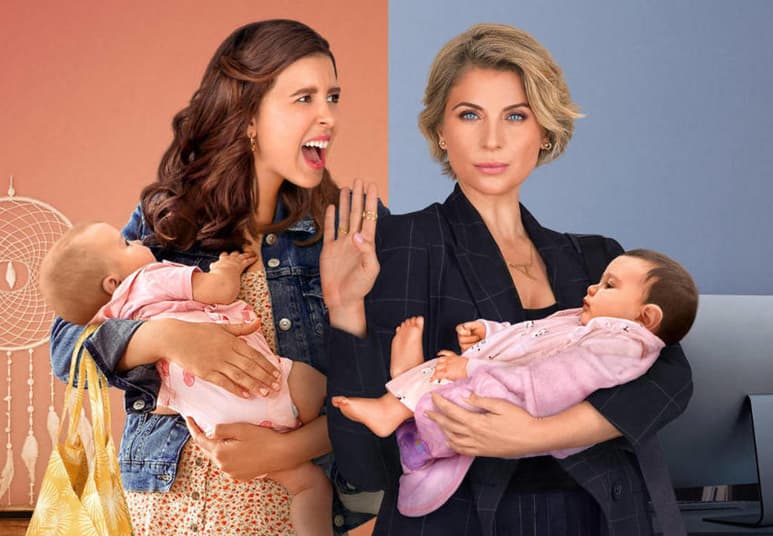 Por considerar que promueve conceptos equivocados sobre la maternidad y las relaciones de pareja, el colectivo 1000 pelotas para ti se pronunció en contra de la serie 'Madre sólo hay dos' protagonizada por Ludwika Paleta y Paulina Goto. (Especial)
