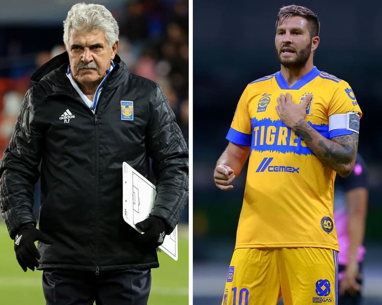 Ricardo Ferretti, técnico de los Tigres, concedió una entrevista en la que habló de André-Pierre Gignac, pero lo hizo hablando portugués. (AGENCIAS)