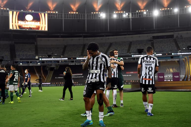El artillero Marinho, escogido como el mejor jugador de la Copa Libertadores por votación popular, pidió este sábado disculpas a la afición del Santos por la derrota en la final (1-0) ante el Palmeiras, que conquistó así su segundo título en el torneo continental. (EFE)