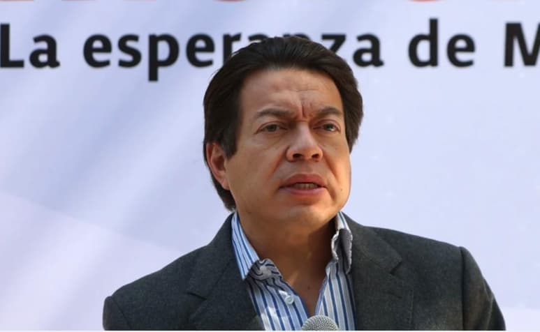 Mario Delgado Carrillo, presidente nacional de Morena, exhortó a diputados y senadores de su partido a continuar trabajando desde el Poder Legislativo para ser legisladores leales al Presidente de la República y constituyentes de la Cuarta Transformación. (ESPECIAL)