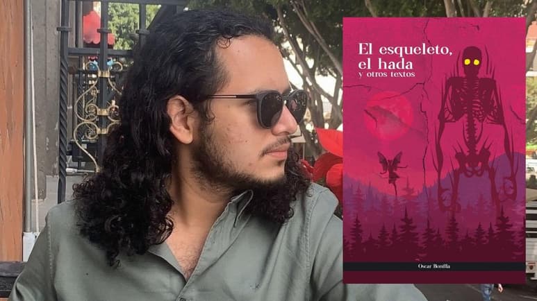 Retorno. El escritor Óscar Bonilla publica un nuevo libro de cuentos después de obtener el Premio Juan Rulfo en 2020. (ESPECIAL)