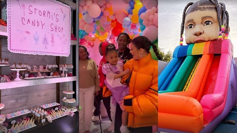 Este fin de semana, Kylie Jenner volvió a acaparar las tendencias ante la celebración del cumpleaños número tres de su hija, Stormi. (ESPECIAL)